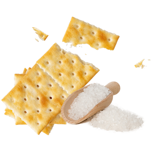 Cracker di soda salata