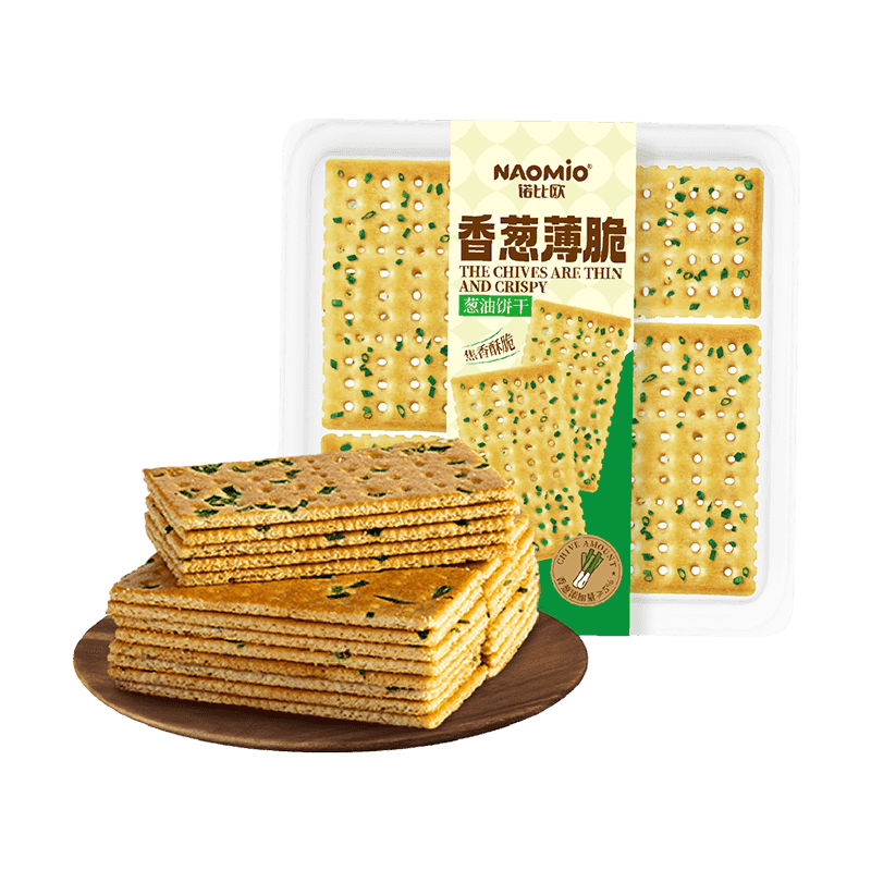 Crackers Di Cipolla Verde