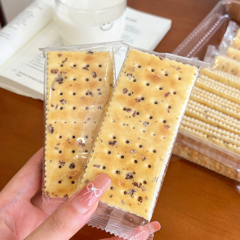 Cracker Di Soda Alla Segale E Sale Marino