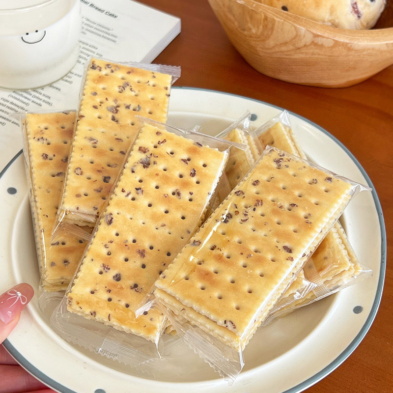 Cracker Di Soda Alla Segale E Sale Marino