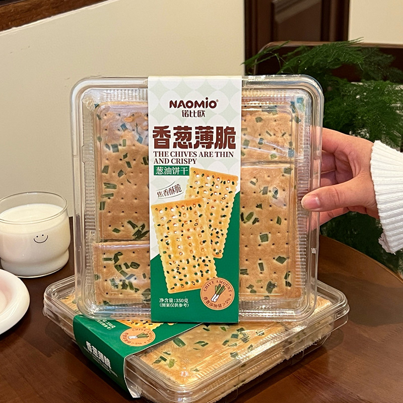 Crackers Di Cipolla Verde
