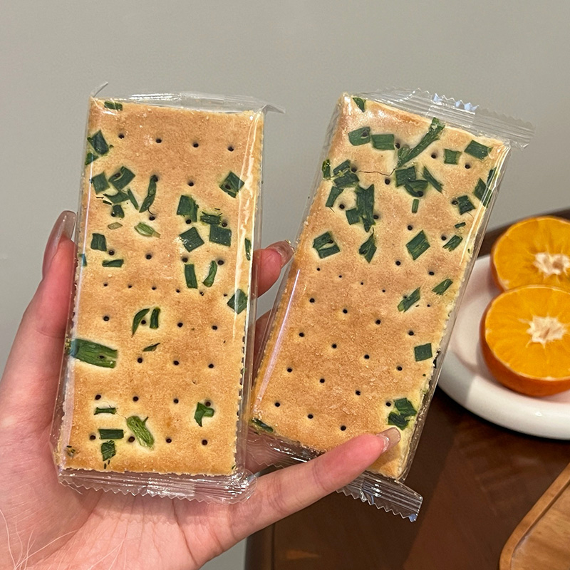 Crackers Di Cipolla Verde