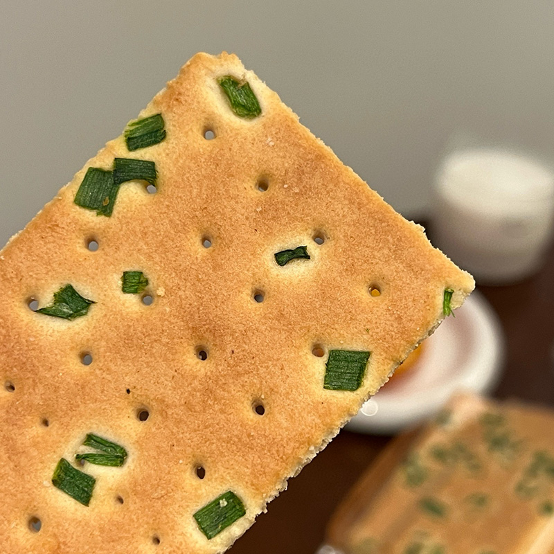 Crackers Di Cipolla Verde