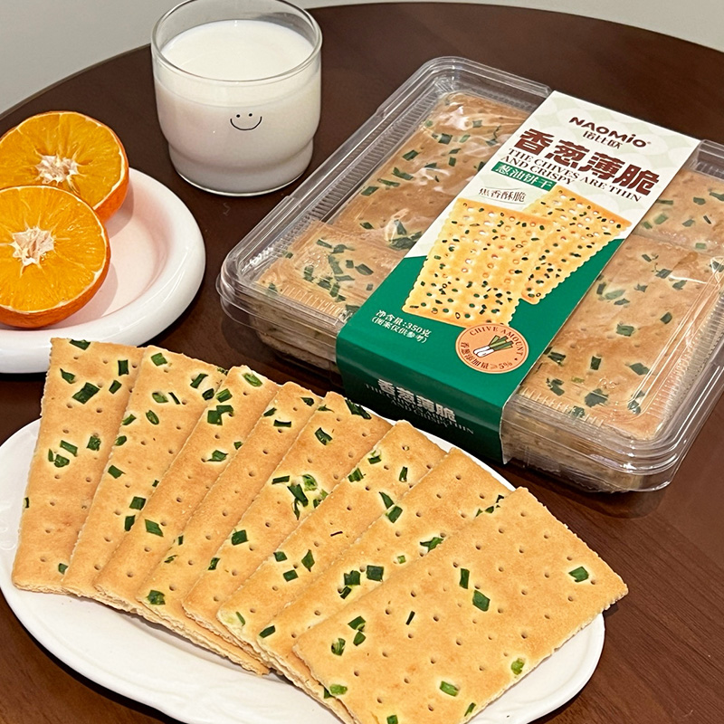 Crackers Di Cipolla Verde