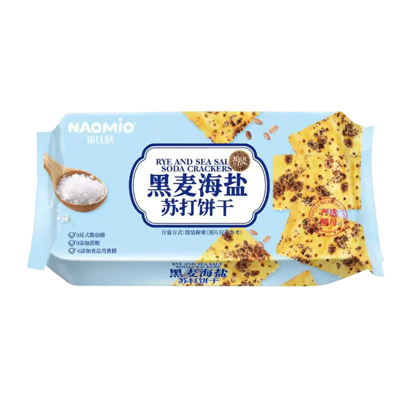 Cracker Di Soda Alla Segale E Sale Marino