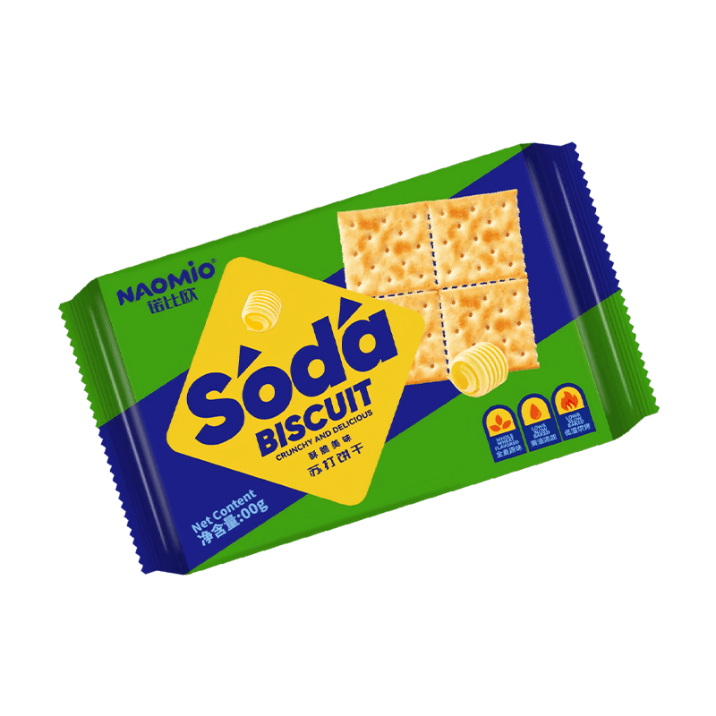 Cracker di soda e sale marino
